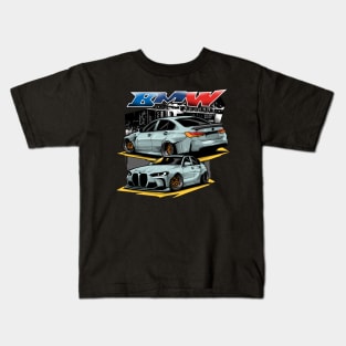 M3 Sport Cars Kids T-Shirt